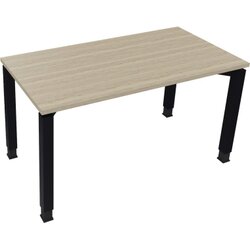 Neutralware 810030783 Schreibtisch 1400x700x680-820 4Fuß Quadrat an/Beton hell