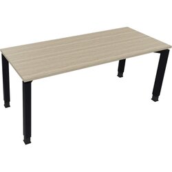 Neutralware 810033471 Schreibtisch 1800x700x680-820 4Fuß Quadrat an/Eiche Natur