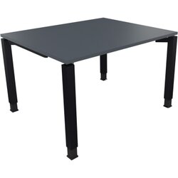 Neutralware 810028682 Schreibtisch 1200x1000x680-820 4Fuß Quadrat an/Lavagrau