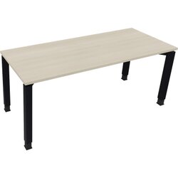 Neutralware 810033472 Schreibtisch 1800x700x680-820 4Fuß Quadrat an/Akazie hell