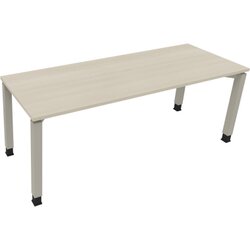 Neutralware 810035072 Schreibtisch 2000x700x680-820 4Fuß Quadrat si/Akazie hell