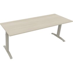 Neutralware 810027872 Schreibtisch 2000x700x650-850 Kufe Quadrat si/Akazie hell