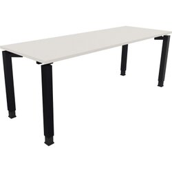 Neutralware 810034901 Schreibtisch 2000x700x680-820 4Fuß Quadrat an/Weiß
