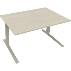 Neutralware 810044372 Schreibtisch 1400x900x645-1275 Kufe Quadrat si/Akazie