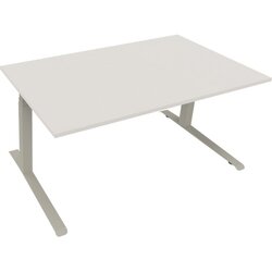Neutralware 810044601 Schreibtisch 1600x900x645-1275 Kufe Quadrat si/Weiß
