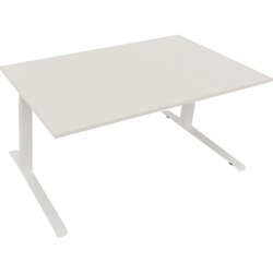 Neutralware 810044701 Schreibtisch 1600x900x645-1275 Kufe Quadrat ws/Weiß