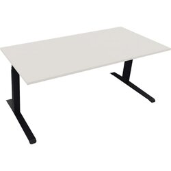 Neutralware 810044801 Schreibtisch 1800x800x645-1275 Kufe Quadrat an/Weiß