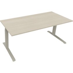 Neutralware 810044972 Schreibtisch 1800x800x645-1275 Kufe Quadrat si/Akazie
