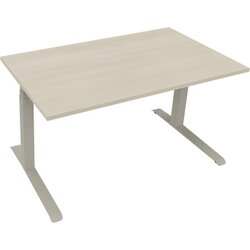 Neutralware 810044072 Schreibtisch 1400x800x645-1275 Kufe Quadrat si/Akazie