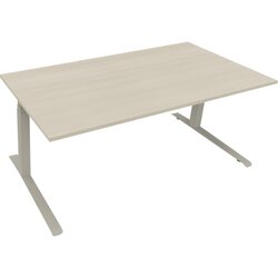 Neutralware 810045272 Schreibtisch 1800x900x645-1275 Kufe Quadrat si/Akazie