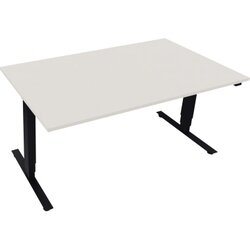Neutralware 810046301 Schreibtisch 1600x900x625-1285 Kufe klappbar an/Weiß