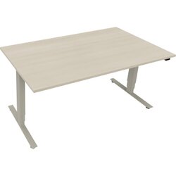 Neutralware 810046472 Schreibtisch 1600x900x625-1285 Kufe klappbar si/Akazie