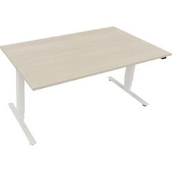 Neutralware 810046572 Schreibtisch 1600x900x625-1285 Kufe klappbar ws/Akazie