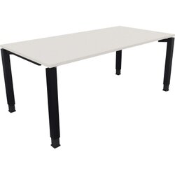 Neutralware 810034001 Schreibtisch 1800x900x680-820 4Fuß Quadrat an/Weiß
