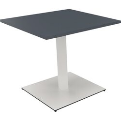 Neutralware 810019082 Konferenztisch Tellerfuß  Quad 80x80x72 ws/gr