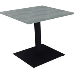 Neutralware 810018883 Konferenztisch Tellerfuß  Quad 80x80x72 an/Beton