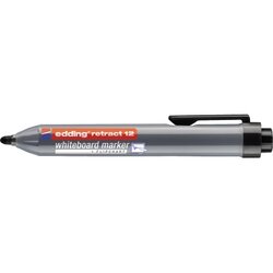 edding 4-12001 Boardmarker retract 12 1,5-3mm Rundspitze schwarz