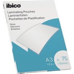 ibico® 126674100 Laminiertasche A3 75mic 100St
