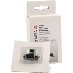Olympia 068400134 Farbrolle für CPD 123/41/S3212 schwarz/rot