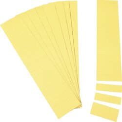 Ultradex 847502 Einsteckkarte 70x17mm gelb 170 St./Pack.