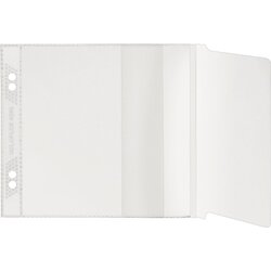 Veloflex 4366100 CD/DVD Hülle für 1CD PP transparent