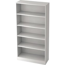 Hammerbacher V6400/W Regal Solid 5OH 100x40x200,4cm weiß