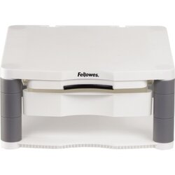 Fellowes® 91713 Monitorständer Premium Kunststoff platin