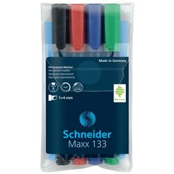 Schneider Permanentmarker Maxx 133 nachfüllbar 4 St./Pack.