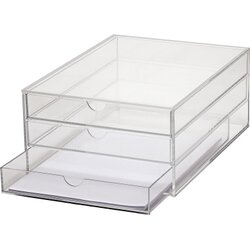 MAUL Schubladenbox Acryl 3 Schubladen