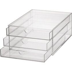 MAUL Schubladenbox Acryl 3 Schubladen
