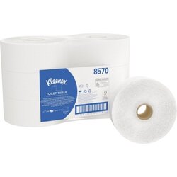Kleenex® 8570 Toilettenpapier Jumbo 2lg ws 500Bl 6St