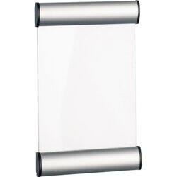 ALCO 8621 Türschild 18x11cm Alu-Klapprahmen