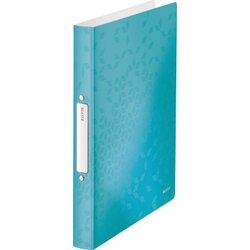 Leitz 42570051 Ringbuch WOW A4 2Ringe 32mm eisblau