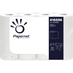 Papernet 416596 Küchenrolle 3lagig 51Blatt weiß 4 Rl./Pack.