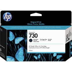 HP P2V65A Tintenpatrone Nr.730 130ml mattschwarz