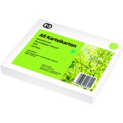 Soennecken 1572 Karteikarte oeco RC A5 liniert 100 St./Pack.