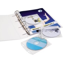 DURABLE 522319 CD Hülle CD  COVER EASY 10St tr
