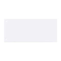 Neutralware 50500160KURZ Trennstreifen  22x10,5cm ws 100St