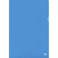 Oxford 100461011 Oxford Sichthülle Premium DIN A4 PVC bl 25 St.