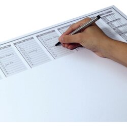 SIGEL Schreibunterlage Protect mit Kalender 2 Jahre