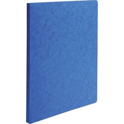 Exacompta 11505H Aktendeckel A4 Rücken gerillt blau