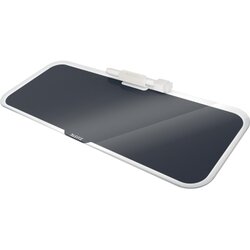 Leitz 52690089 Desktop-Memoboard Cosy 380x150x60mm Glas grau