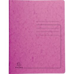 Exacompta 240227E Spiralhefter DIN A4 Karton rosa