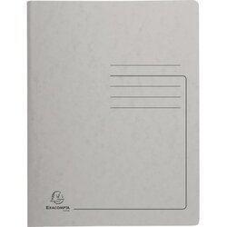 Exacompta 240231E Spiralhefter DIN A4 Karton grau