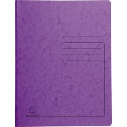 Exacompta 240228E Spiralhefter DIN A4 Karton violett