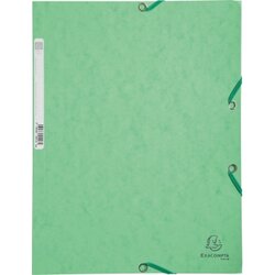 Exacompta 55513E Eckspanner Nature Future DIN A4 400g Karton hellgrün
