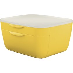 Leitz 53570019 Schubladenbox Cosy A4 PS 2Schübe gelb
