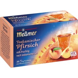 Meßmer 105689 Tee Toskanischer Pfirsich 20St 