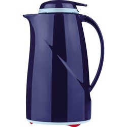 Helios 2934-008 Isolierkanne Wave Push 1l dunkelblau