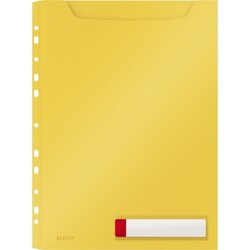 Leitz 46680019 Prospekthülle Cosy A4 PP gelb 3 St./Pack.
